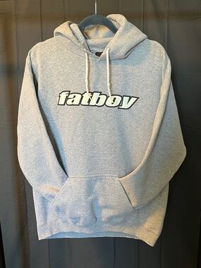 Specialized "Fatboy" Grey Hoodie, Size 2XL